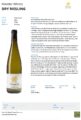 Icon of Hosmer Dry Riesling 2022